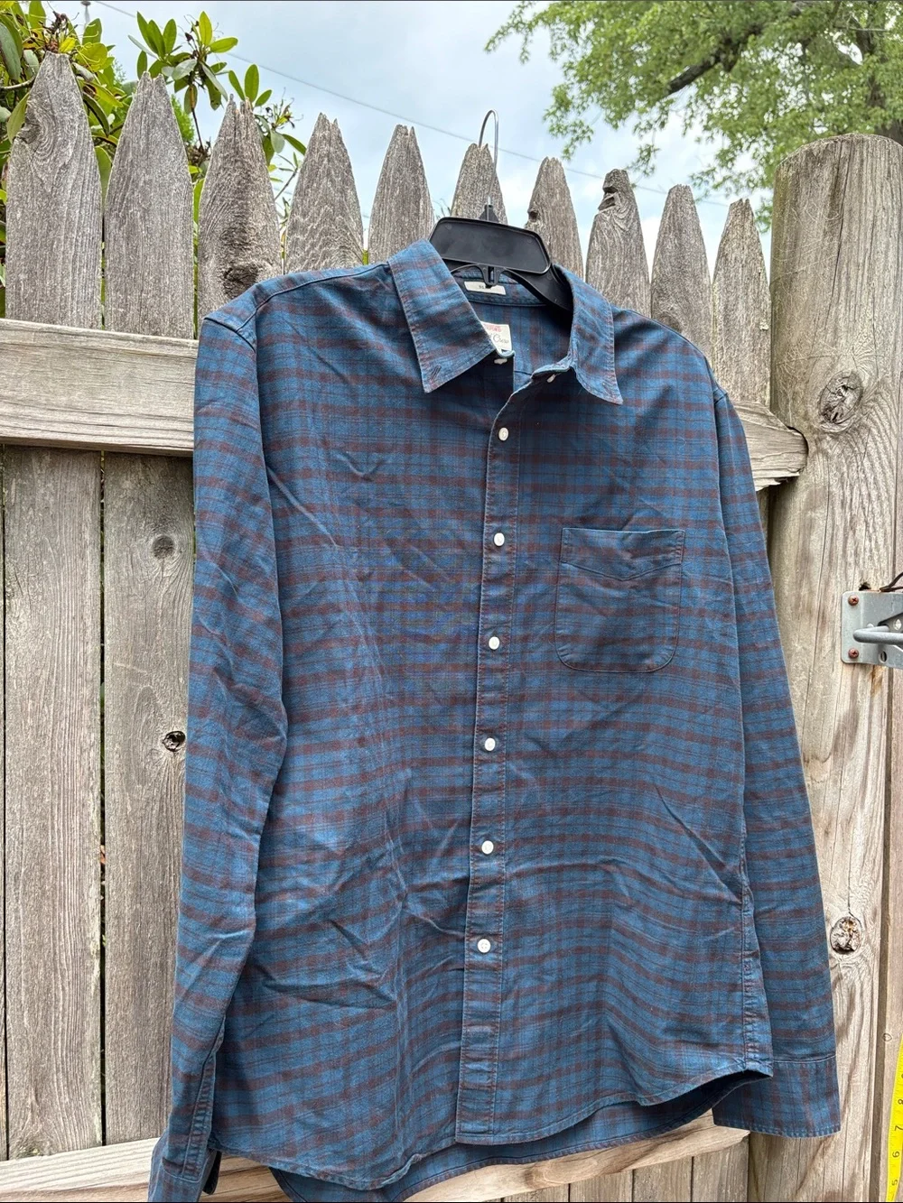 J. Crew large all cotton oxford!